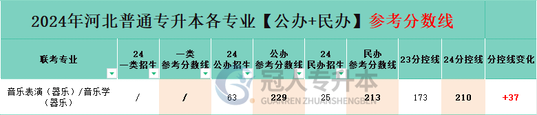 音乐表演器乐专业专升本一类院校分招生人数